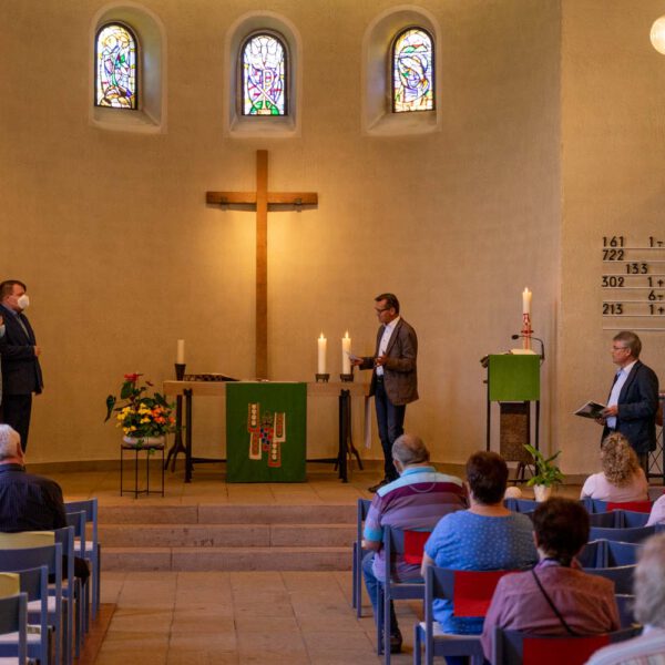 Verabschiedung Simeon Kloft, Jenny Kloft - Kirche Herschweiler-Pettersheim